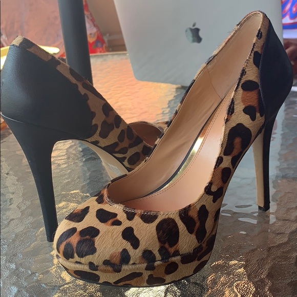 👁‍🗨NEW Leopard Print JESSICA SIMPSON heels - Picture 2 of 4